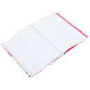 Mary Square "Work Hard Stay Sweet Trust God Love Deep" Abstract Print 7"x 9.5"Bound Lux Journal