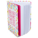 Mary Square "Work Hard Stay Sweet Trust God Love Deep" Abstract Print 7"x 9.5"Bound Lux Journal