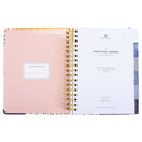 A New Day Speckled 7 x 9 Paper Wire Bound Tab Calendar Agenda