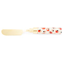 Mary Square Prowl Play Animal Print Pink 7.5 inch Metal Cheese Knife Spreader