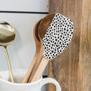 Mary Square Black and White On The Spot 12 x 2.5 Silicone Mixing Spatula