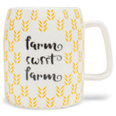 Mary Square Farm Sweet Farm Yellow 19 ounce Ceramic Coffee Mug