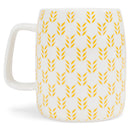Mary Square Farm Sweet Farm Yellow 19 ounce Ceramic Coffee Mug