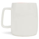 Mary Square Not Listening Rose Pink 19 ounce Ceramic Coffee Mug