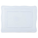 Mary Square Garden Party Pink Floral 11 x 15 Melamine Serving Platter