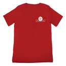 Southern Couture SC Comfort Mason Jar Cotton Womens Classic Fit T-Shirt - Red