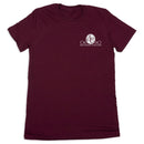 Southern Couture SC Classic Humble & Kind Farm Pig Womens Classic Fit T-Shirt - Maroon