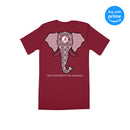 Southern Couture SC Classic Alabama Crimson Tide Elephant Womens Classic Fit T-Shirt - Cardinal Red