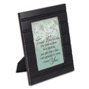 True Friends are Hard to Find Black 8 x 10 Beaded Board Picture Frame Plaque