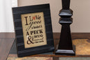 Home décor 8 x 10 wall and table top picture frame designed with meaningful artwork