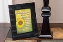 Home décor 8 x 10 wall and table top picture frame designed with meaningful artwork