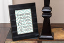 Home décor 8 x 10 wall and table top picture frame designed with meaningful artwork