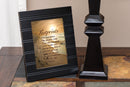 Home décor 5 x 7 wall and table top picture frame designed with meaningful artwork