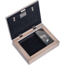 Blessed to Have You as Friend Brushed Pewter Jewelry Music Box Plays Wonderful World