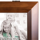 Place 4x6 Photo Here You Are My Sunshine Dark Wood Finish Jewelry Music Box - You Are My Sunshine