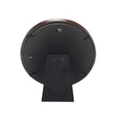 Add Your Own Personal Photo Mahogany Finish Floral 5 x 7 Oval Table and Wall Photo Frame