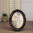 Home décor 5 x 7 wall and table top picture frame designed with meaningful artwork