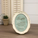Home décor 5 x 7 wall and table top picture frame designed with meaningful artwork