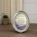 Home décor 5 x 7 wall and table top picture frame designed with meaningful artwork