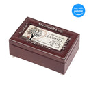 Top down view of Love You Bushel Peck Hug Petite Rosewood Jewelry and Music Box