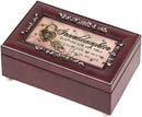 Granddaughter Unlocked Joy Rosewood Jewelry Music Box Plays You Are My Sunshine