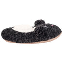 Kitty Cat Pom Womens Animal Cozy Indoor Plush Lined Non Slip Fuzzy Soft Slipper
