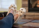 Footwear slipper sock for indoor style and comfort