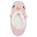 Pink Unicorn Womens Animal Cozy Indoor Plush Lined Non Slip Fuzzy Soft Slipper
