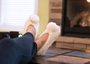 Footwear slipper sock for indoor style and comfort