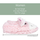 Unicorn Pink Womens Animal Cozy Plush Lined Non Slip Fuzzy Slipper - Medium
