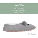 Koala Grey Womens Animal Cozy Plush Lined Non Slip Fuzzy Slipper - Large