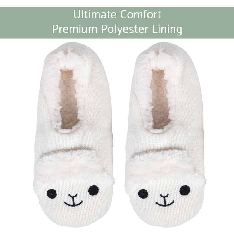 Footwear slipper sock for indoor style and comfort