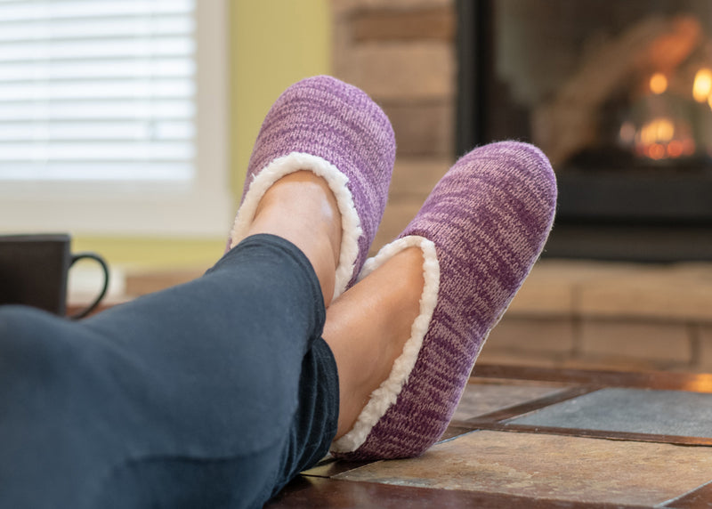 Footwear slipper sock for indoor style and comfort