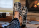 Footwear slipper sock for indoor style and comfort