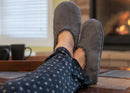 Footwear slipper sock for indoor style and comfort