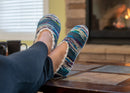 Footwear slipper sock for indoor style and comfort