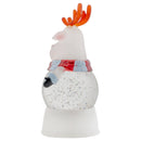 Christmas Reindeer Figurine 100MM Glitter Water Globe Decoration