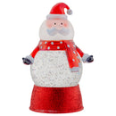 Christmas Santa Figurine 100MM Glitter Water Globe Decoration