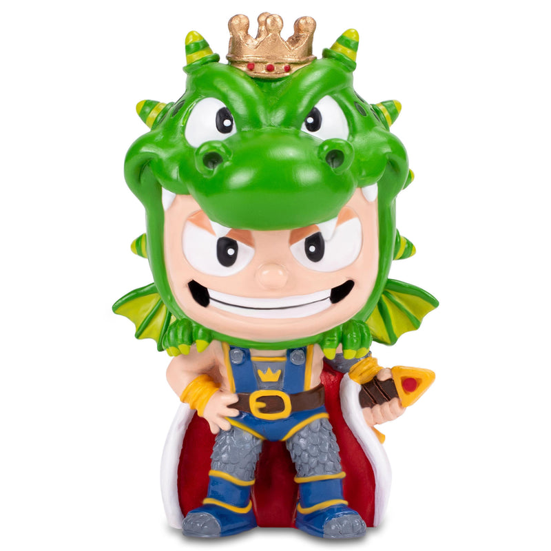 King Arthur Emerald Green 4 inch Painted Resin Boxed Collectible Figurine