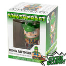 King Arthur Emerald Green 4 inch Painted Resin Boxed Collectible Figurine
