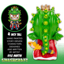 King Arthur Emerald Green 4 inch Painted Resin Boxed Collectible Figurine