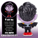 Dracula Periwinkle Purple 4 inch Painted Resin Boxed Collectible Figurine