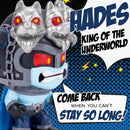 Hades Navy Blue 4 inch Painted Resin Boxed Collectible Figurine