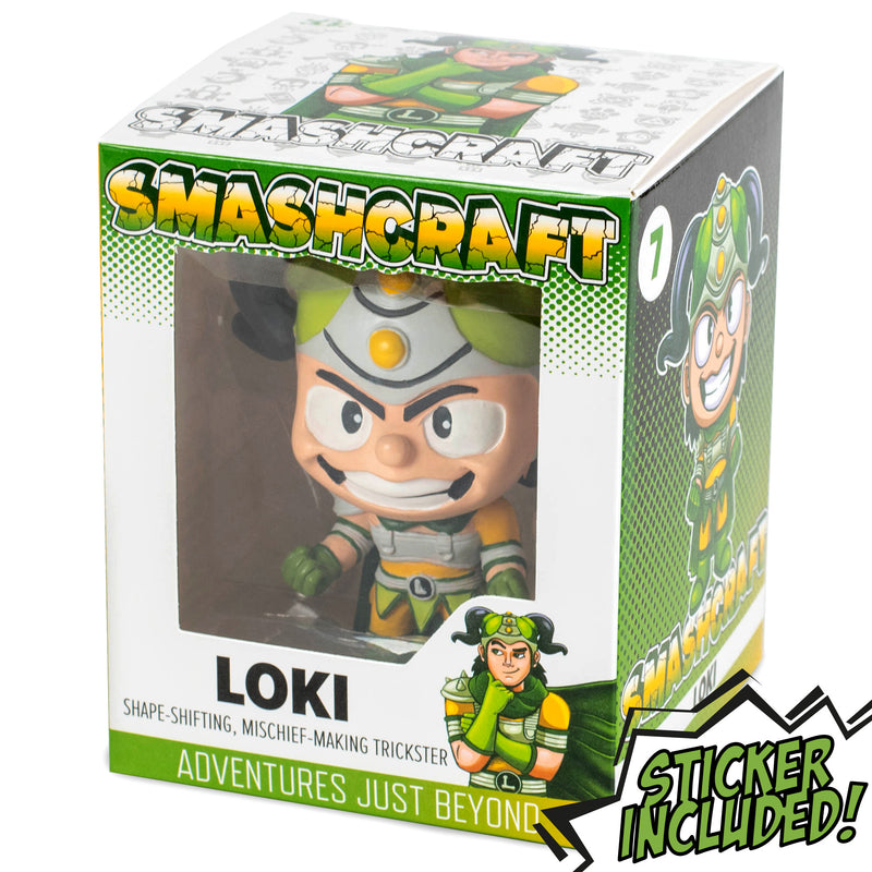 Loki Lemon Lime Green 4 inch Painted Resin Boxed Collectible Figurine