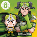 Loki Lemon Lime Green 4 inch Painted Resin Boxed Collectible Figurine