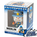 Merlin Sky Blue 4 inch Painted Resin Boxed Collectible Figurine