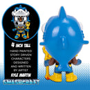 Poseidon Cerulean Blue 4 inch Painted Resin Boxed Collectible Figurine