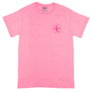 Mom Life is Sweet Pineapple Safety Pink Cotton Fabric Classic T-Shirt