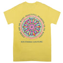 Southern Couture Beautiful Reasons Flower Cornsilk Yellow Cotton Fabric Classic T-Shirt