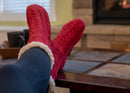 Footwear slipper sock for indoor style and comfort